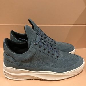 Filling Pieces Blue White Sneaker Size 12 EU 45